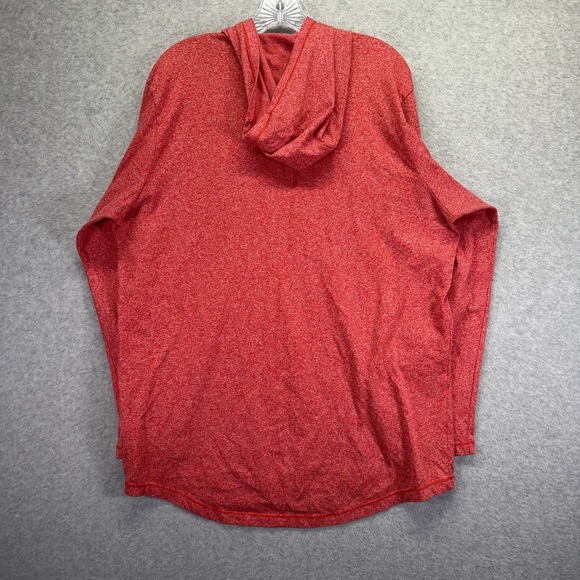 Ohio State Buckeyes Shirt Mens Large Red NCAA Basketball Nike Hooded Long Sleeve - Picture 9 of 9